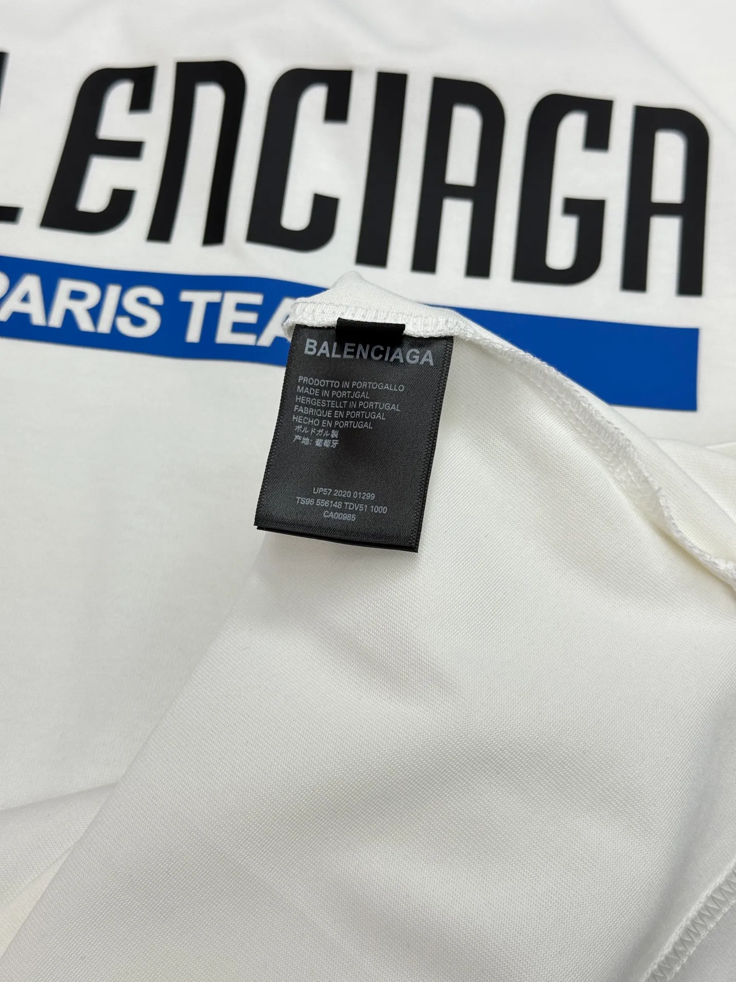 ⚜️Balenciaga Paris Teams Series ，Black White ， ， Breathable， ！ “PARIS TEAMS” +Blue ， ✨ ， OK， 、 ， ！ ！Sizes：S-3XL ❗️（175/145 L）